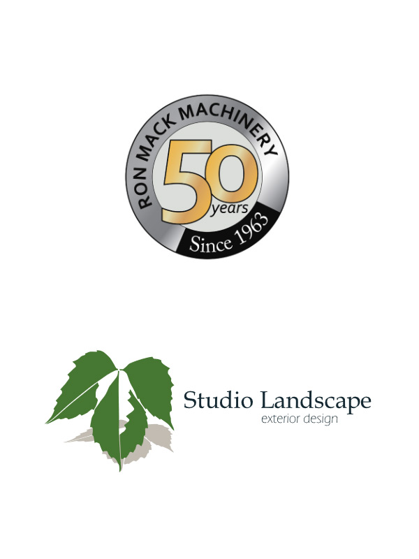 RhizomeCreative - Ron Mack 50 Years Logo - Studio Landscape Logo