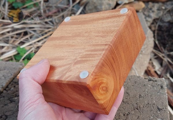 African Mahogany Bar Board | Base Detail